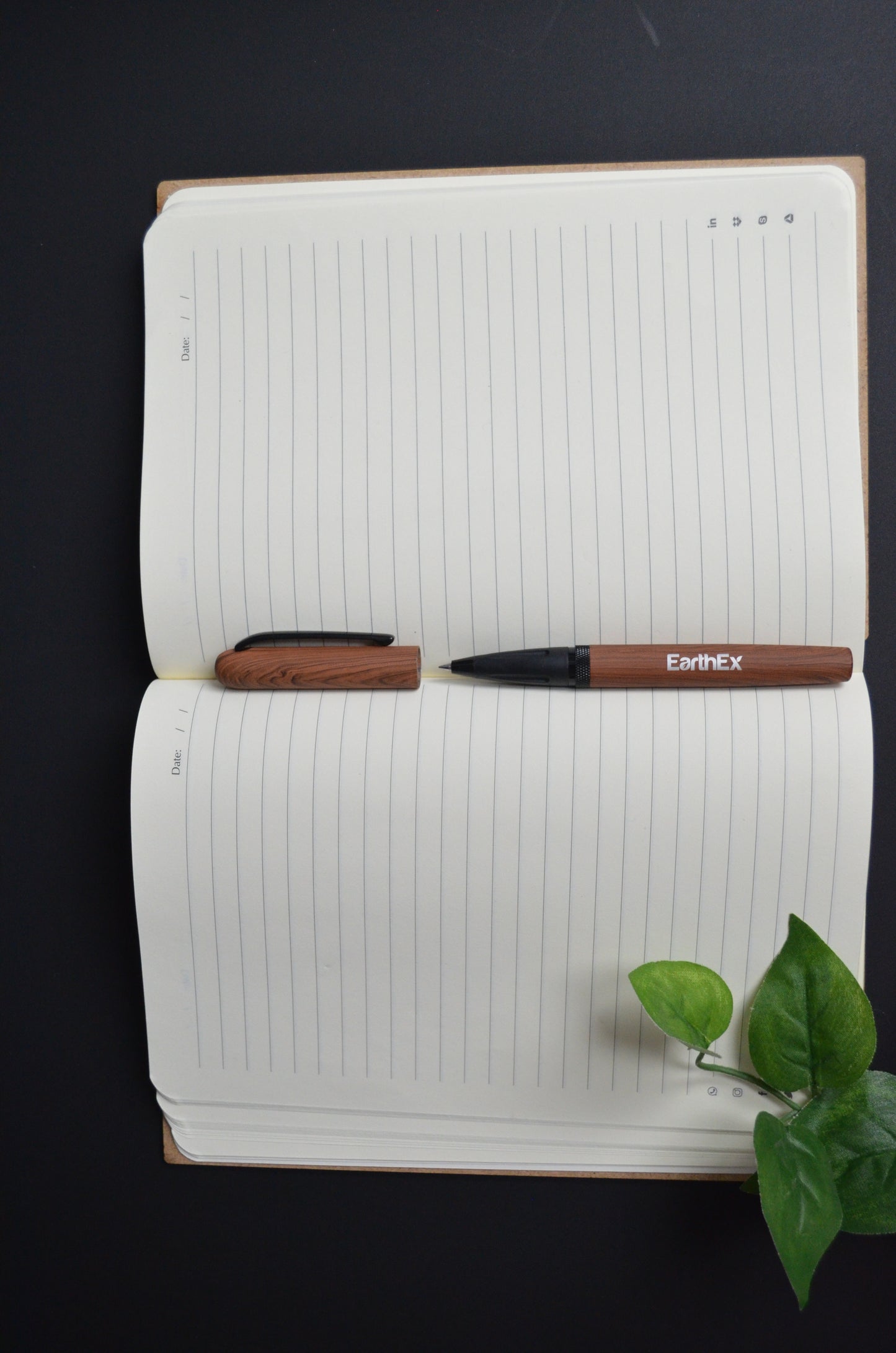 Wooden Metallic Pen with Magnetic Cap