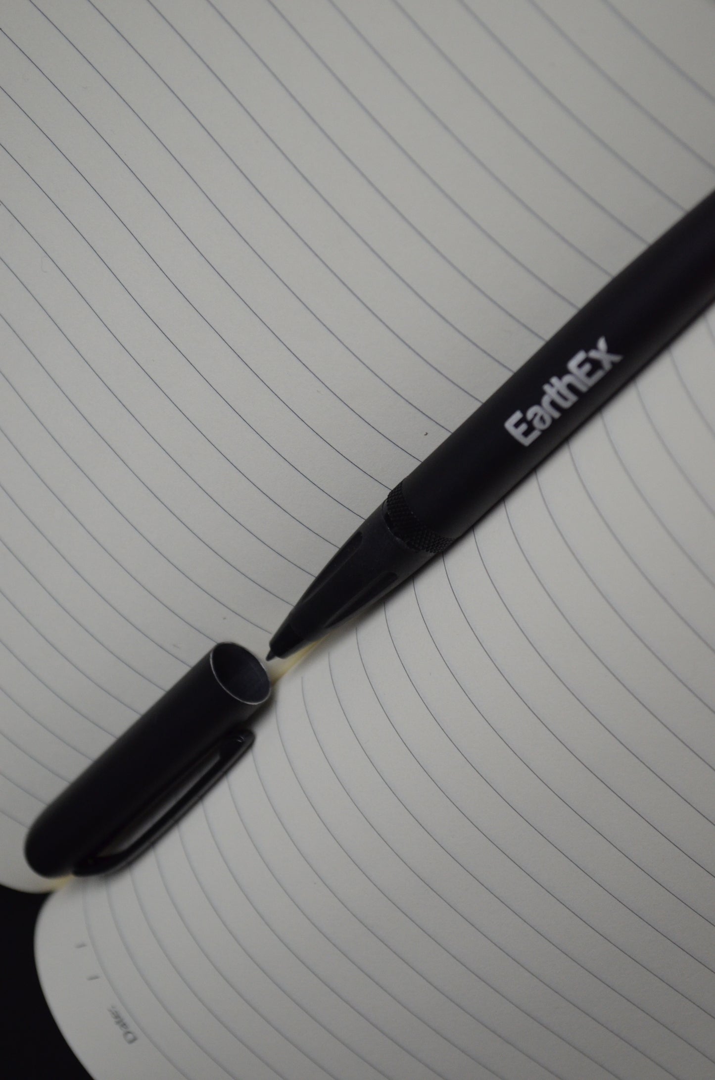 Space Black Metallic Pen with Magnetic Cap