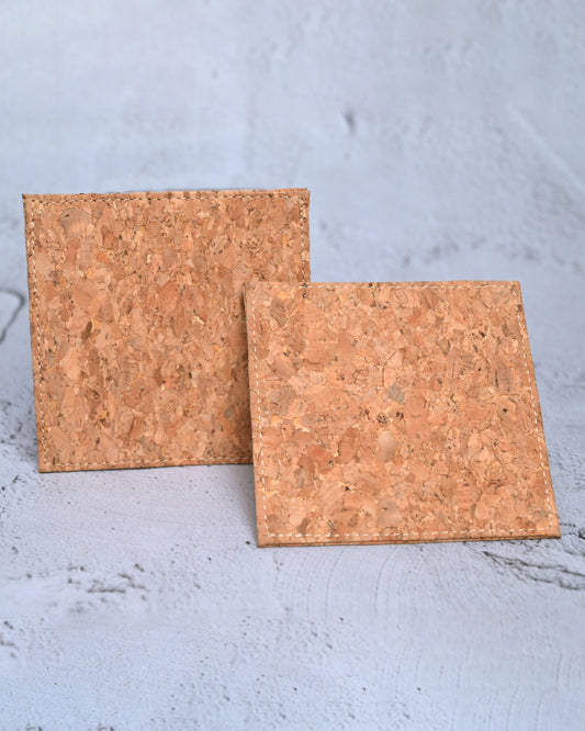 Cork Flexible coasters (Pack of 6)