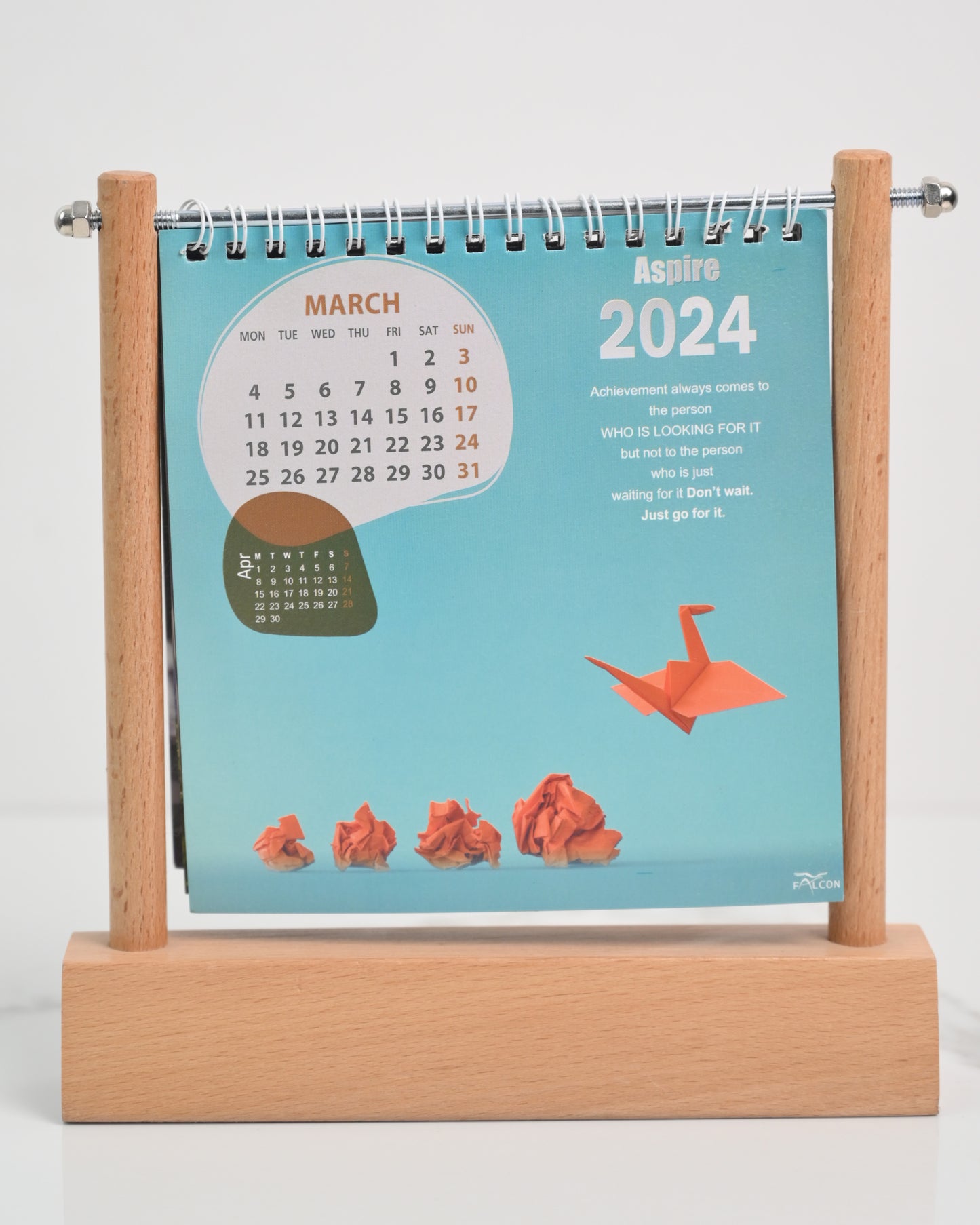 Wooden Swing Calander